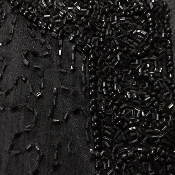 Dressy silk jacket - beaded - Picture 3 of 4